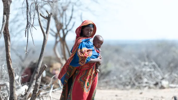 In Äthiopien herrscht die schlimmste Dürre seit 40 Jahren. Der LWB hilft den Menschen, sich zu ernähren. Foto: LWB/A. Hillert