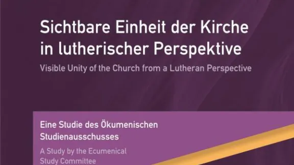 Sichtbare Einheit der Kirche in lutherischer Perspektive / Visible Unity of the Church from a Lutheran Perspective