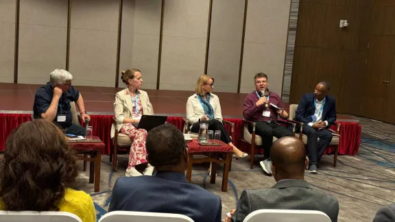 Am ersten Tag kamen Vertretende von Partnerorganisationen zusammen, um das weitere Vorgehen zu besprechen. Foto: LWF Äthiopien