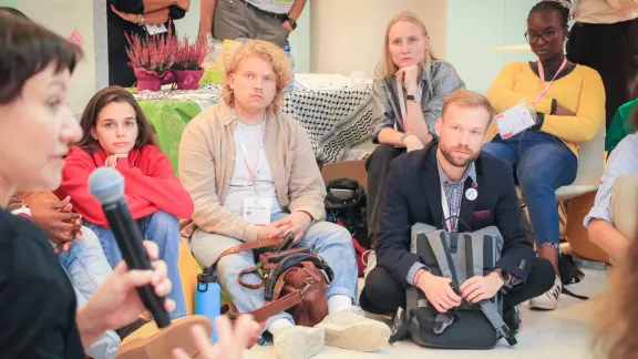 Junge Delegierte in Krakau