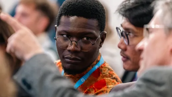 Gäste aus lutherischen Kirchen aus dem Ausland. Foto: DNK/LWB, N. H. Klotz