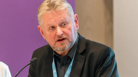 Impuls von Bischof Jerzy Samiec, Bischof der Evangelisch-Augsburgischen Kirche (Polen). Foto: DNK/LWB, N. H. Klotz