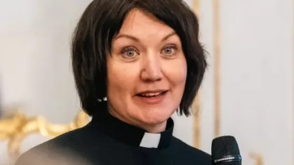 Pfarrerin Dr. Anne Burghardt, LWB-Generalsekretärin. Foto: DNK/LWB, N. H. Klotz