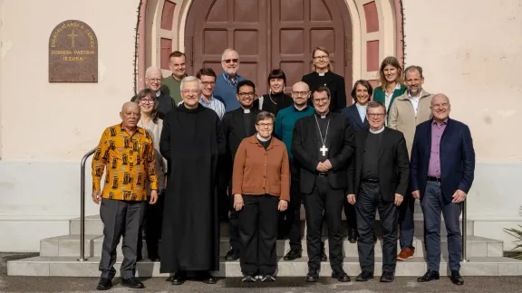 Mitglieder der sechsten Phase der internationalen Lutherisch/Römisch-katholischen Kommission für die Einheit. Foto: Evangelische Kirche Augsburgischen Bekenntnisses in Slowenien 