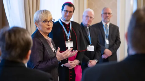 Sloweniens Präsidentin Nataša Pirc Musar hob hervor, wie wichtig ein solcher Dialog in einer zunehmend polarisierten Welt sei. 