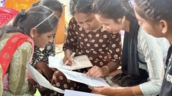 Gesprächsrunde zum Rollentausch. Foto: ELKJ