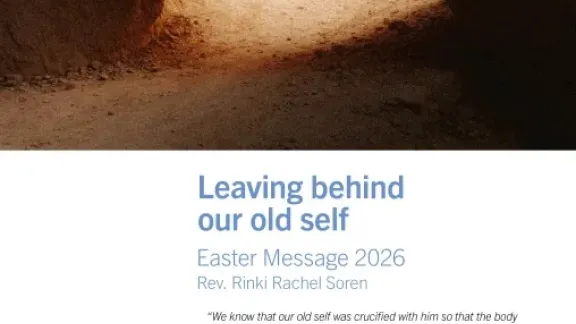 Osterbotschaft 2026  Pfarrerin Rinki Rachel Soren  