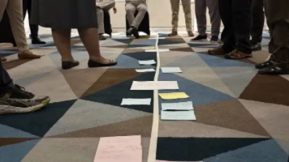 Ein Ergebnis des Workshops war die Erarbeitung einer regionalen Advocacy-Strategie für mehr Klimagerechtigkeit. Foto: DIKIN