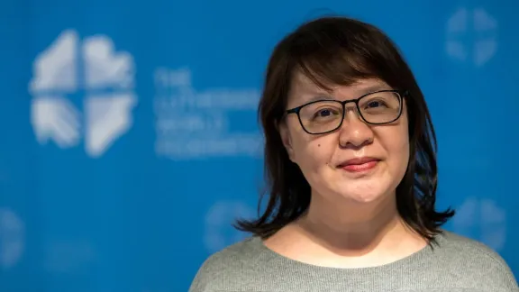 Pfarrerin Luciller Tsao von der Taiwanischen Lutherischen Kirche, Mitglied des LWB-Rates. Foto: LWB/Albin Hillert